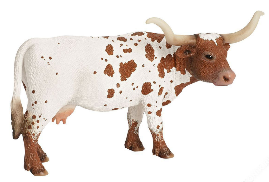 Фигурка детская schleich техасский лонгхорн корова, 13685 13685 купить по  низкой цене в интернет-магазине МаМаМа.РФ